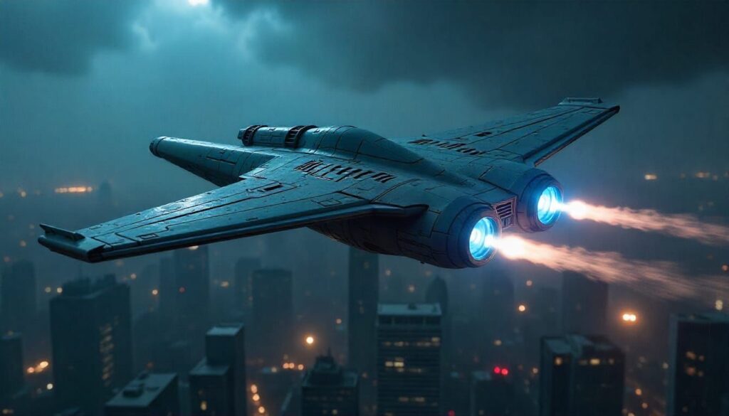 Alien spacecraft